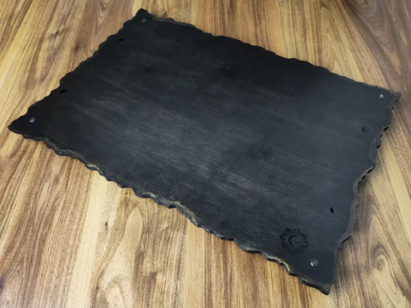 Serving Tray in Black and Gold
