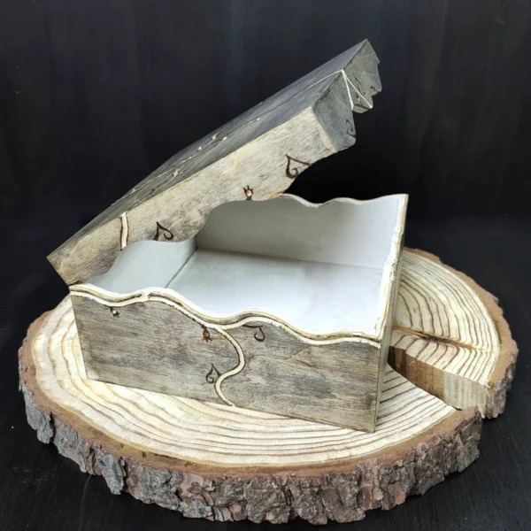 Elven Style Decorative Wooden Box