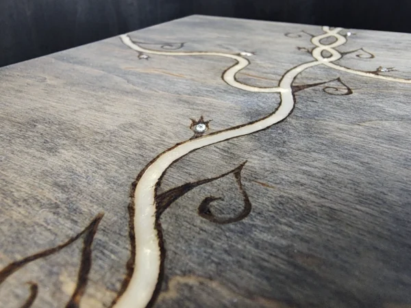 Elven Style Decorative Wooden Box
