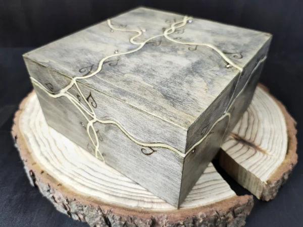 Elven Style Decorative Wooden Box