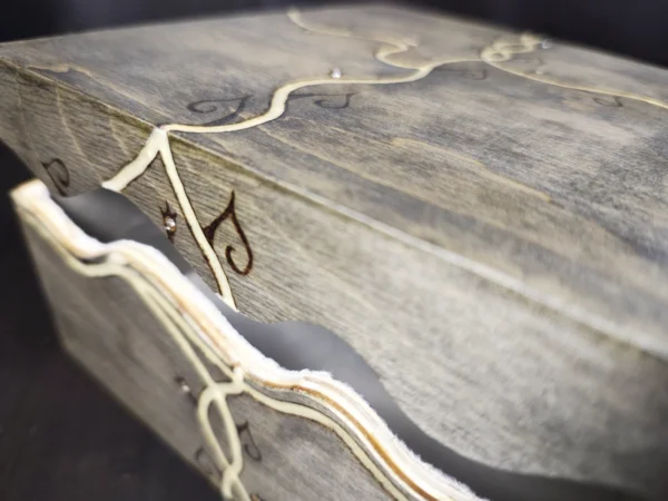 Elven Style Decorative Wooden Box