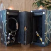 Gothic Candle Holders with Hidden Storage