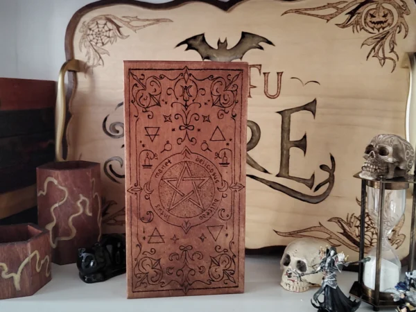 pentagram-wooden-chocolate-box-5 Mystical Witchy Chocolate Box