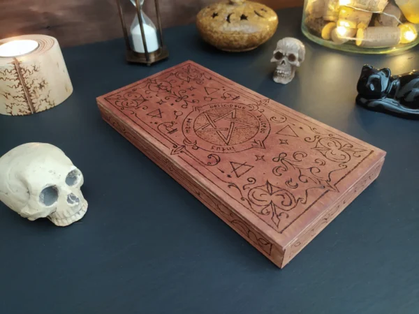 pentagram-wooden-chocolate-box-6 Mystical Witchy Chocolate Box