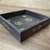Mini Wooden Rolling Dice Trays
