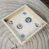 Mini Wooden Rolling Dice Trays