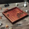 rolling-dice-tray-steampunk-gears_2 Steampunk Dice Tray with Metal Gears