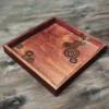 rolling-dice-tray-steampunk-gears_3 Steampunk Dice Tray with Metal Gears