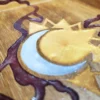 Dice Tray With Sun and Moon Celestial Motif