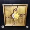 Dice Tray With Sun and Moon Celestial Motif