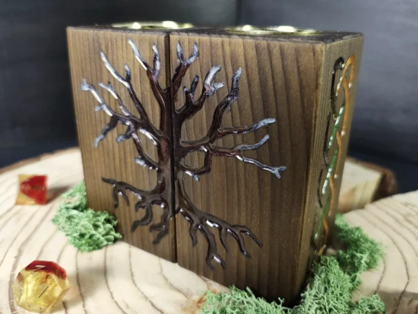 Tree of Life Candle Holders with Hidden Storage