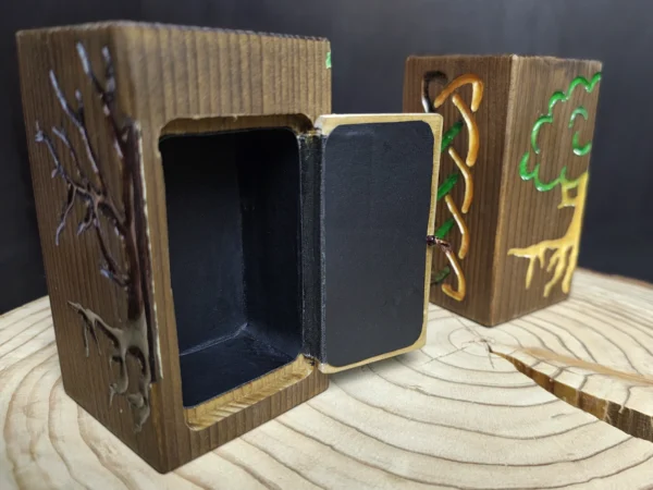 Tree of Life Candle Holders with Hidden Storage