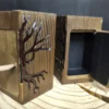 Tree of Life Candle Holders with Hidden Storage