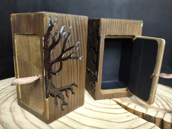 Tree of Life Candle Holders with Hidden Storage