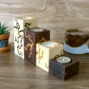 Set of Cozy Tealight Holders