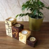 Set of Cozy Tealight Holders