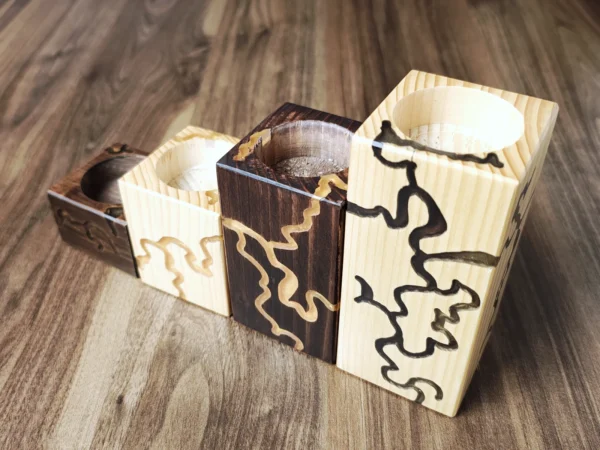 Set of Cozy Tealight Holders