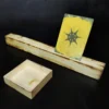 Card_Stand_Pine_Basic_With_Card Playing Card Stands, Light Wood